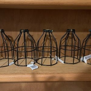 Light covers (ceiling fan) x5